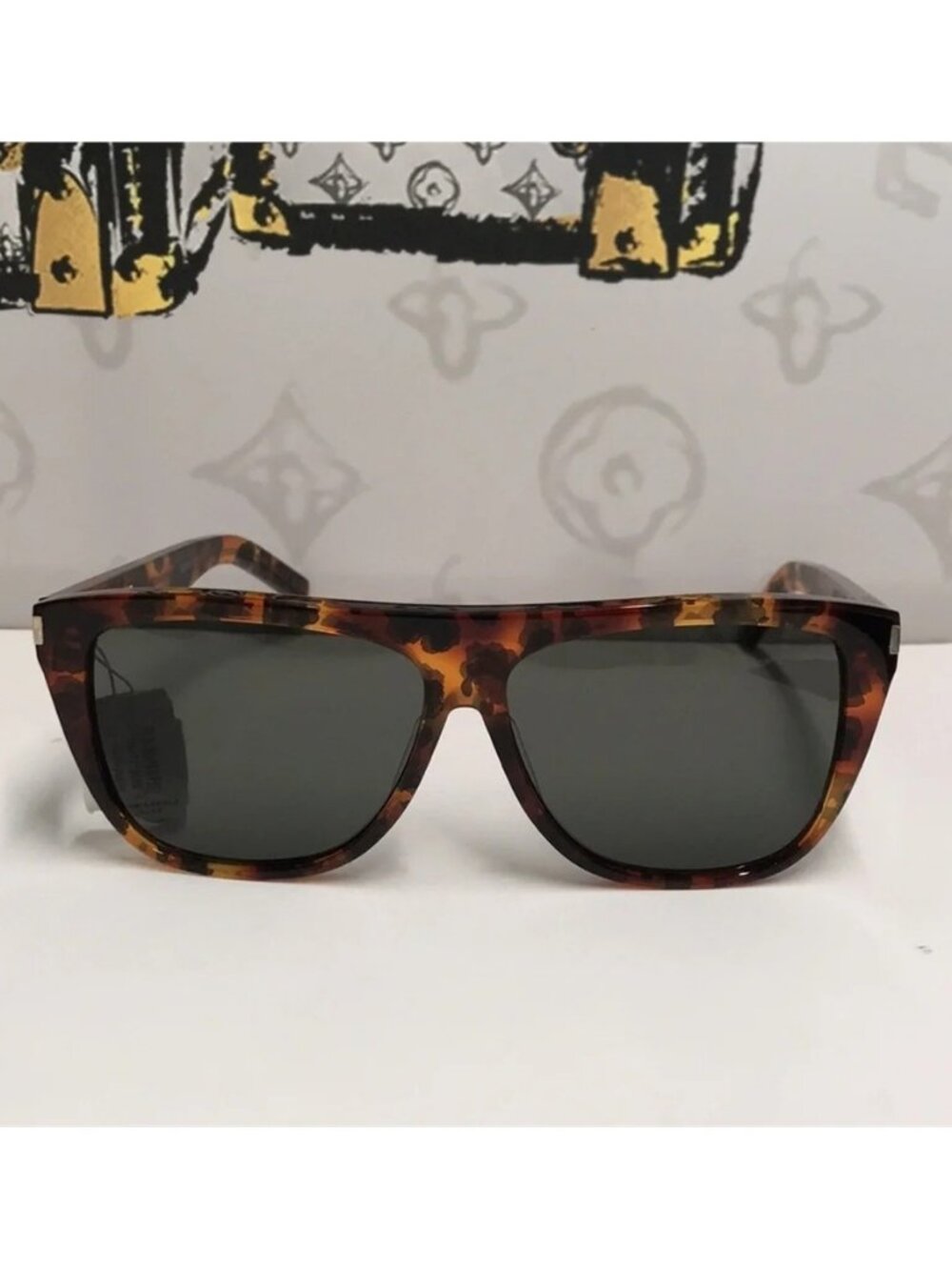 Tortoise Shell Sunglasses SL1 015 - Picture 3 of 14